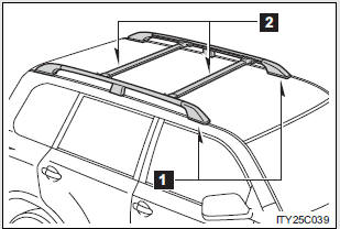  Roof luggage carrier (if equipped)