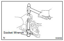 REMOVE SHIFT OUTER LEVER AND INNER LEVER