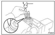  INSTALL CONTROL VALVE ASSEMBLY
