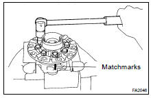 DISASSEMBLE DIFFERENTIAL CASE