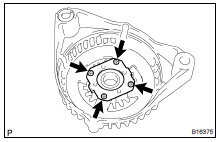 REPLACE FRONT BEARING