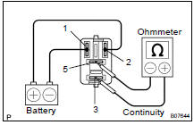  INSPECT FUEL PUMP RELAY OPERATION