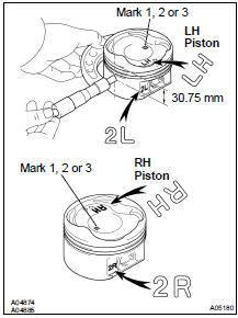 INSPECT PISTON AND CONNECTING ROD