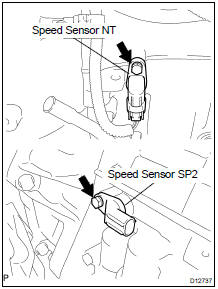 INSTALL SPEED SENSOR NT AND SP2