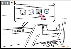 Recalling the memorized position