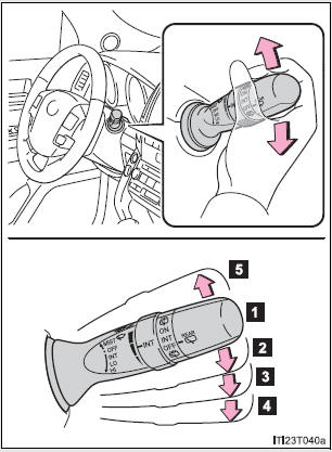 Windshield wipers and washer