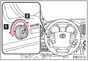 Instrument panel light control