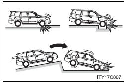 Conditions under which the SRS airbags may deploy (inflate), other than a collision