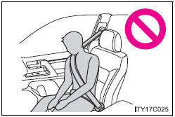 SRS airbag precautions