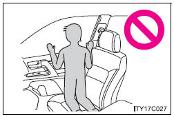 SRS airbag precautions