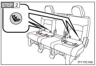 Installation with LATCH system