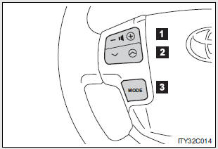 Using the steering switches