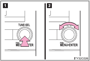 Optimal use of the audio system