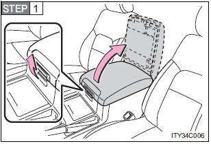 Lower console box (if equipped)