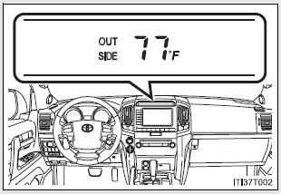 Center panel (vehicles with navigation system)