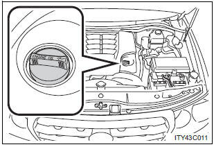 Adding engine oil