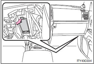 Passengers side instrument panel