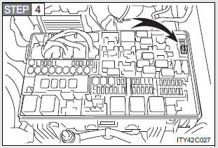 Passengers side instrument panel