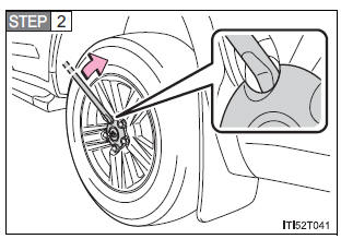 Replacing a flat tire