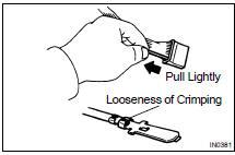 VISUAL CHECK AND CONTACT PRESSURE CHECK