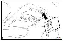 INSPECT GARAGE DOOR OPENER REGISTRATION AND TRANSMITTING