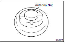 REMOVE ANTENNA ROD