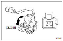 INSPECT POWER VENT WINDOW MOTOR OPERATION