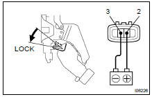 INSPECT PTC THERMISTOR OPERATION