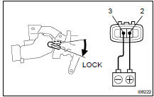 INSPECT PTC THERMISTOR OPERATION