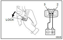 INSPECT PTC THERMISTOR OPERATION