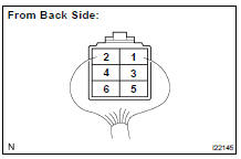 INSPECT AUTOMATIC LIGHT CONTROL SENSOR CIRCUIT