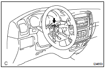 INSPECT HORN SWITCH