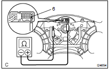 INSPECT HORN SWITCH