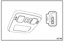  INSPECT FRONT PERSONAL LIGHT SWITCH CONTINUITY