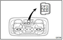  INSPECT ROOM LIGHT SWITCH CONTINUITY