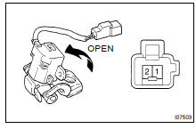 INSPECT POWER VENT WINDOW MOTOR OPERATION