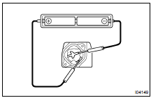 INSPECT WIRELESS DOOR LOCK TRANSMITTER OPERATION