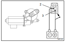 INSPECT REAR WIPER MOTOR OPERATION