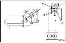 INSPECT REAR WIPER MOTOR OPERATION