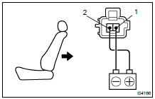 INSPECT LUMBAR SUPPORT MOTOR CIRCUIT BREAKER OPERATION