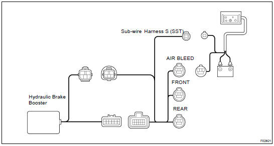 BLEED HYDRAULIC BRAKE BOOSTER