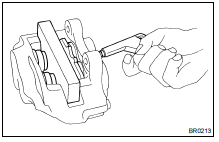 REMOVE PISTONS FROM CYLINDER