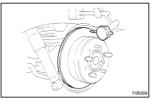 MEASURE DISC RUNOUT