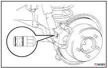 REMOVE REAR WHEEL