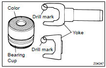 Select the bearing according to whether or not there is a drill