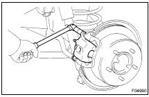 REMOVE BRAKE CALIPER