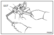 INSTALL SPIDER BEARING