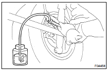 BLEED BRAKE LINE