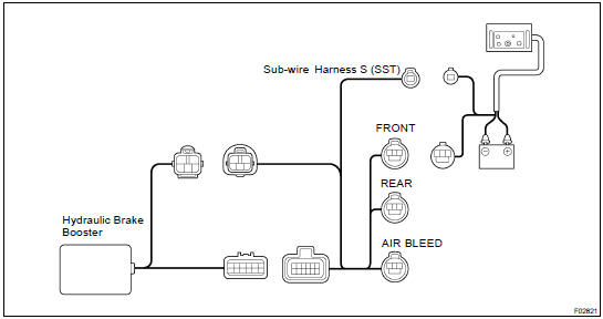 INSPECT HYDRAULIC BRAKE BOOSTER OPERATION