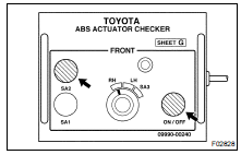 INSPECT HYDRAULIC BRAKE BOOSTER OPERATION